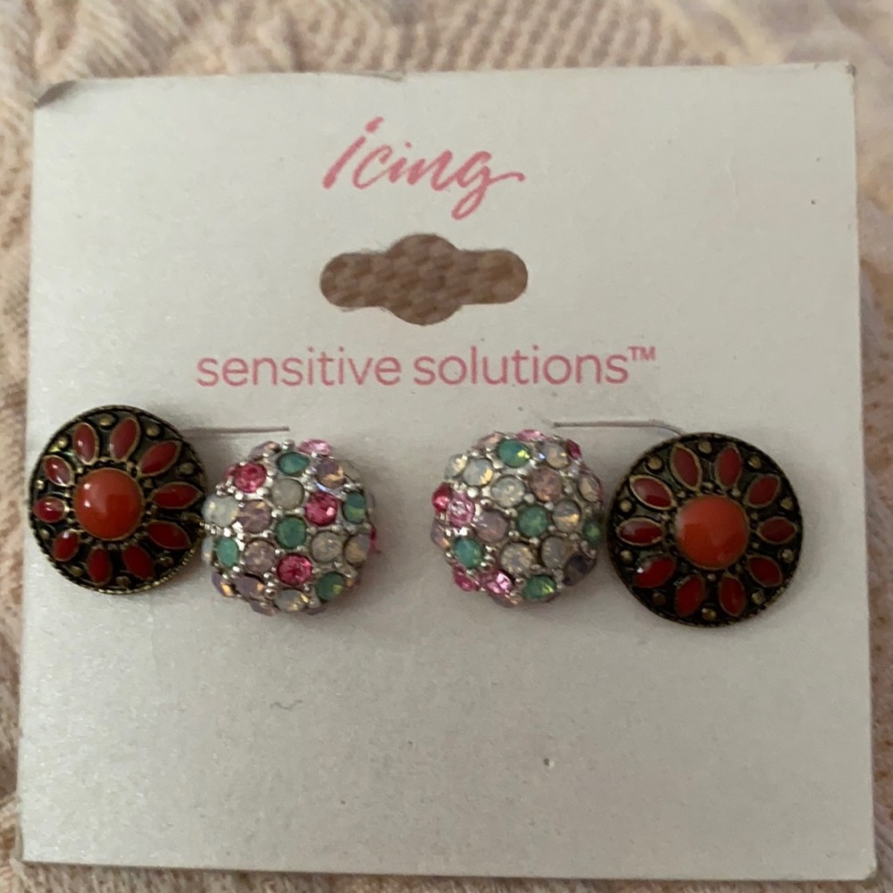 Two pair of earrings!